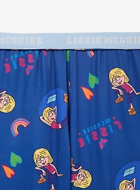 Disney Lizzie McGuire Cartoon Allover Print Women's Plus Sleep Pants - BoxLunch Exclusive