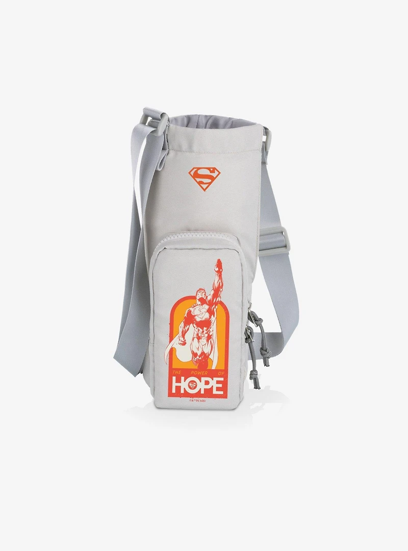 DC Comics Superman Eclipse 40oz Tumber Tote Crossbody Bag