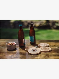 Disney The Haunted Mansion Set of 4 Coasters with Bottle Openers