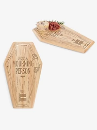 Disney The Haunted Mansion Not A Mourning Person Coffin Shaped Serving Board