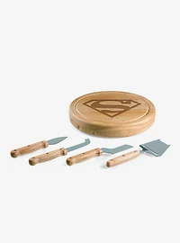 DC Comics Superman Circo Cheese Cutting Board and Tools Set