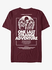 Stranger Things One Last Adventure Poster T-Shirt