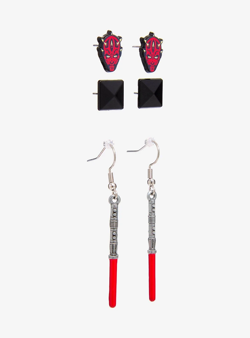 Star Wars Darth Maul Earring Set — BoxLunch Exclusive