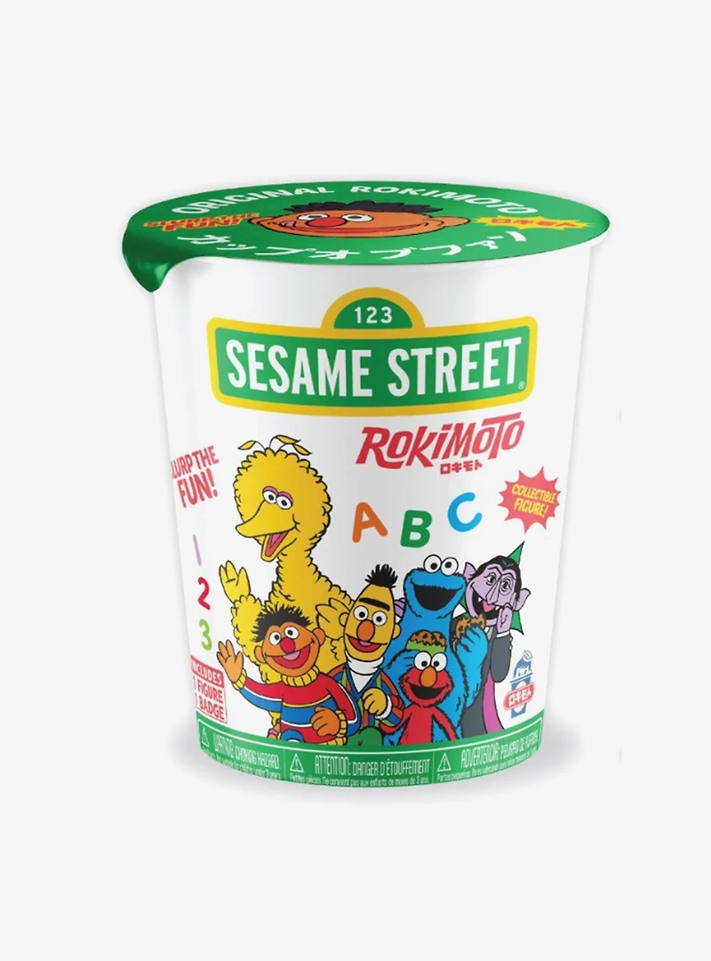Rokimoto Sesame Street Cup Of Fun Blind Box Figure