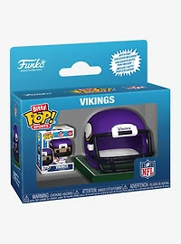 Funko Bitty Pop! Sports NFL Minnesota Vikings Helmet and Player Mini Vinyl Figure
