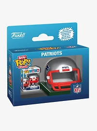 Funko Bitty Pop! Sports NFL New England Patriots Helmet and Player Mini Vinyl Figure