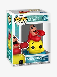 Funko Pop! Disney The Little Mermaid Sebastian with Flounder Vinyl Figure