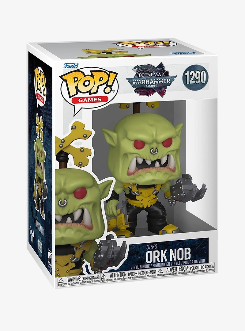 Funko Pop! Games Total War: WARHAMMER 40,000 Ork Nob Vinyl Figure