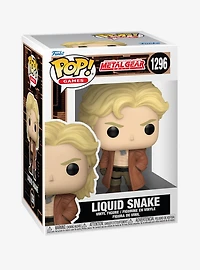 Funko Pop! Games Metal Gear Solid Liquid Snake Vinyl Figure