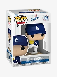 Funko Pop! MLB Los Angeles Dodgers Roki Sasaki Vinyl Figure