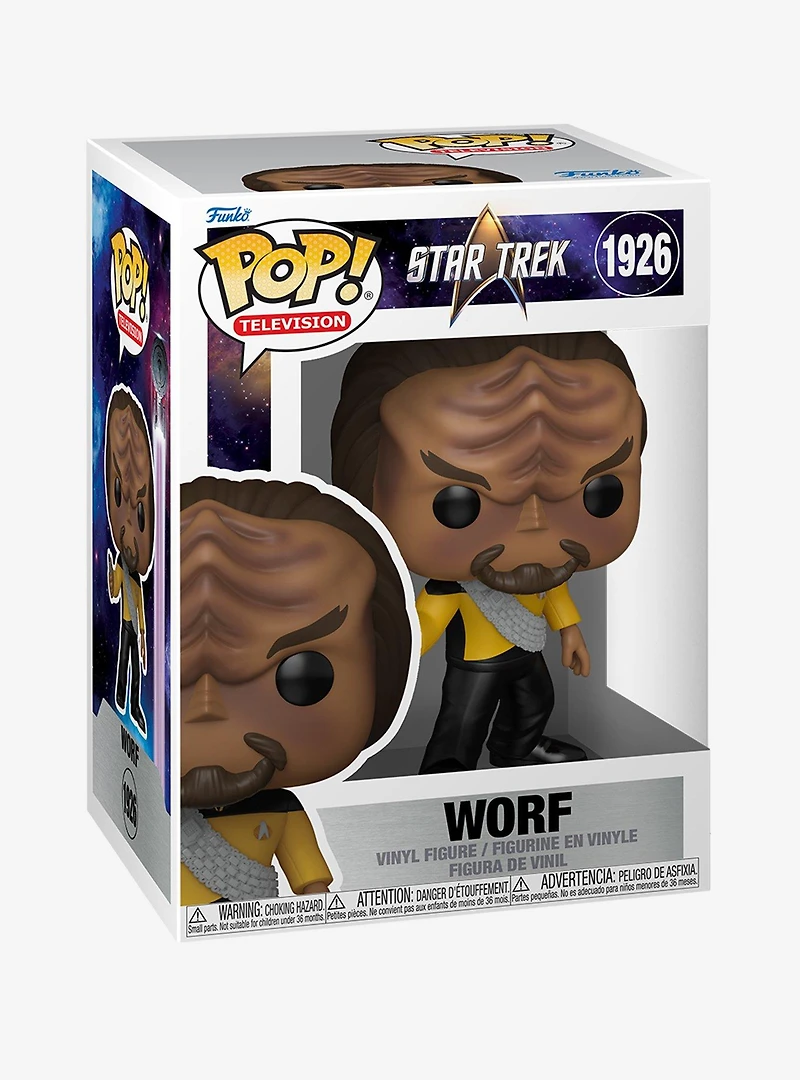 Funko Pop! Television Star Trek Worf Vinyl Figure