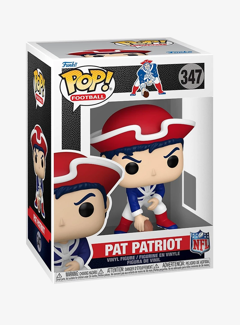 Funko Pop! Football NFL Pat Patriot Vinyl Figure