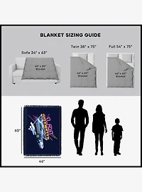 Back To The Future 1.21 Gigawatts Tapestry Throw Blanket