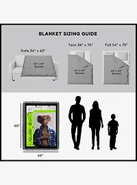 ET He's Not A Goblin Tapestry Throw Blanket