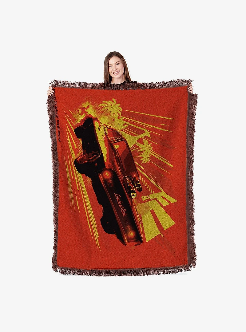 Fast & Furious Retro Last Ride Tapestry Throw Blanket