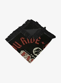 Fast & Furious Cars Come and Go Tapestry Throw Blanket