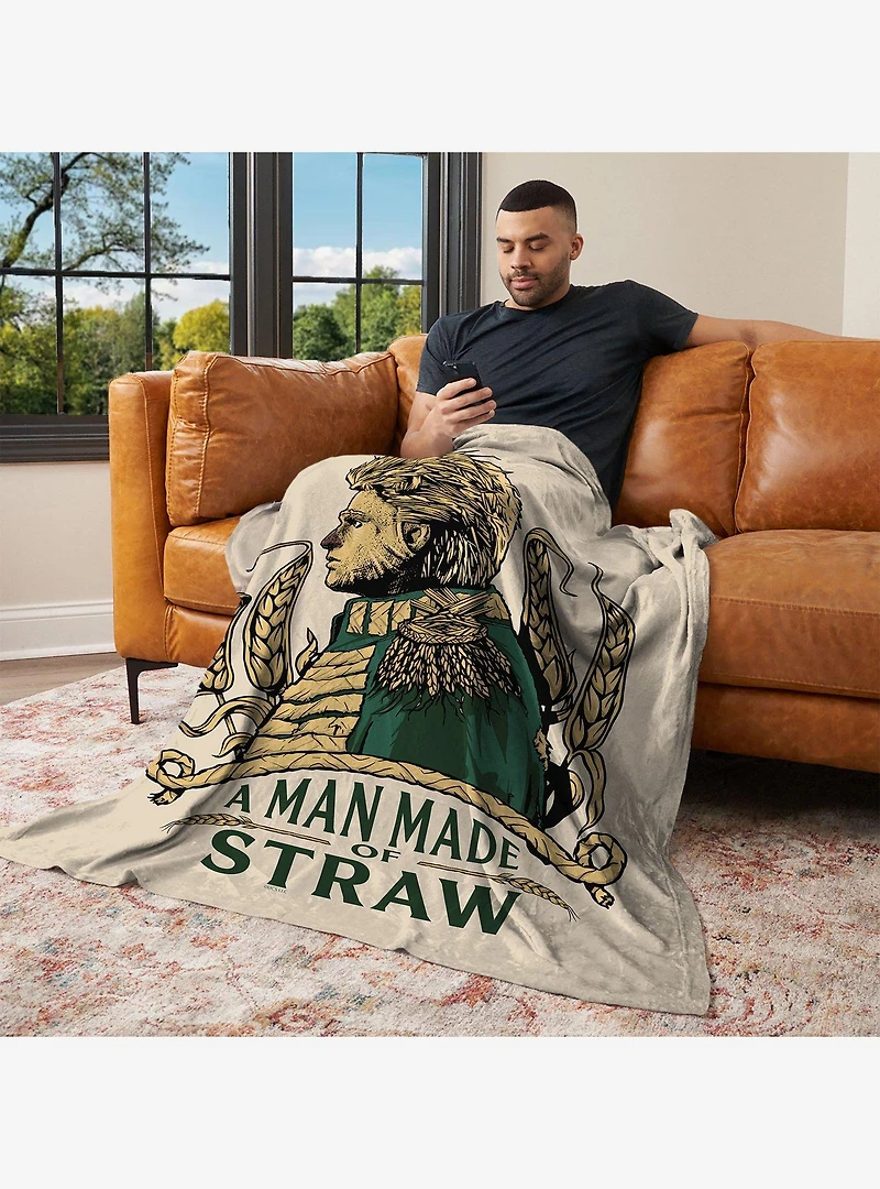 Wicked: For Good Made of Straw 50x60" Silk Touch Throw Blanket