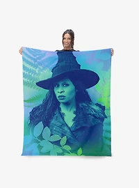 Wicked: For Good Greenery 50x60" Silk Touch Throw Blanket