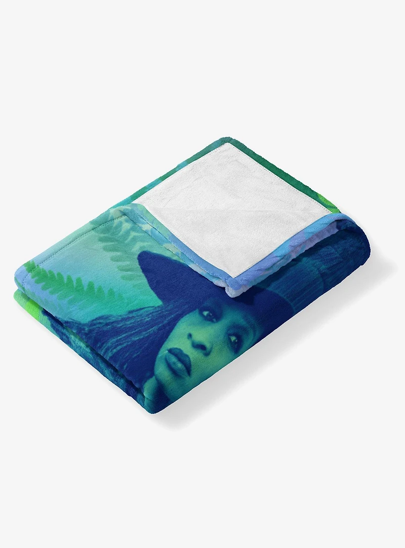 Wicked: For Good Greenery 50x60" Silk Touch Throw Blanket