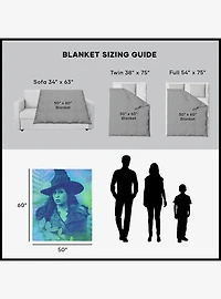 Wicked: For Good Greenery 50x60" Silk Touch Throw Blanket