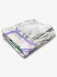 Wicked: For Good Silk Touch Sherpa Throw Blanket