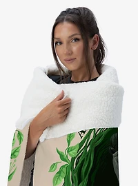 Wicked: For Good You're Mine Silk Touch Sherpa Throw Blanket
