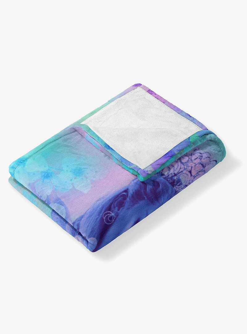 Wicked: For Good Glinda Blossoms 60x80" Silk Touch Throw Blanket