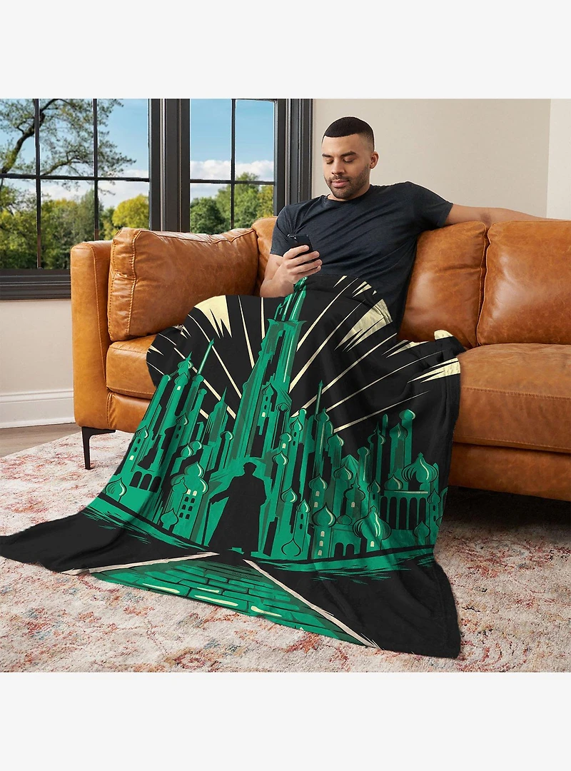 Wicked: For Good All Roads 60x80" Silk Touch Throw Blanket
