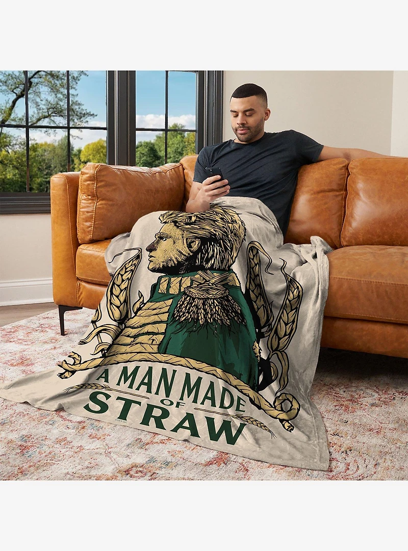 Wicked: For Good Made of Straw 46x60" Silk Touch Throw Blanket