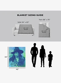 Wicked: For Good Greenery 46x60" Silk Touch Throw Blanket