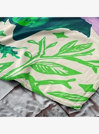 Wicked: For Good Pink and Green 46x60" Silk Touch Throw Blanket