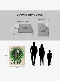 Wicked: For Good You're Mine 46x60" Silk Touch Throw Blanket