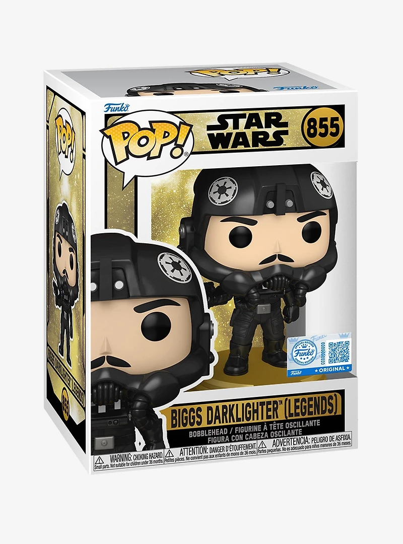 Funko Pop! Star Wars Biggs Darklighter (Legends) Vinyl Bobblehead