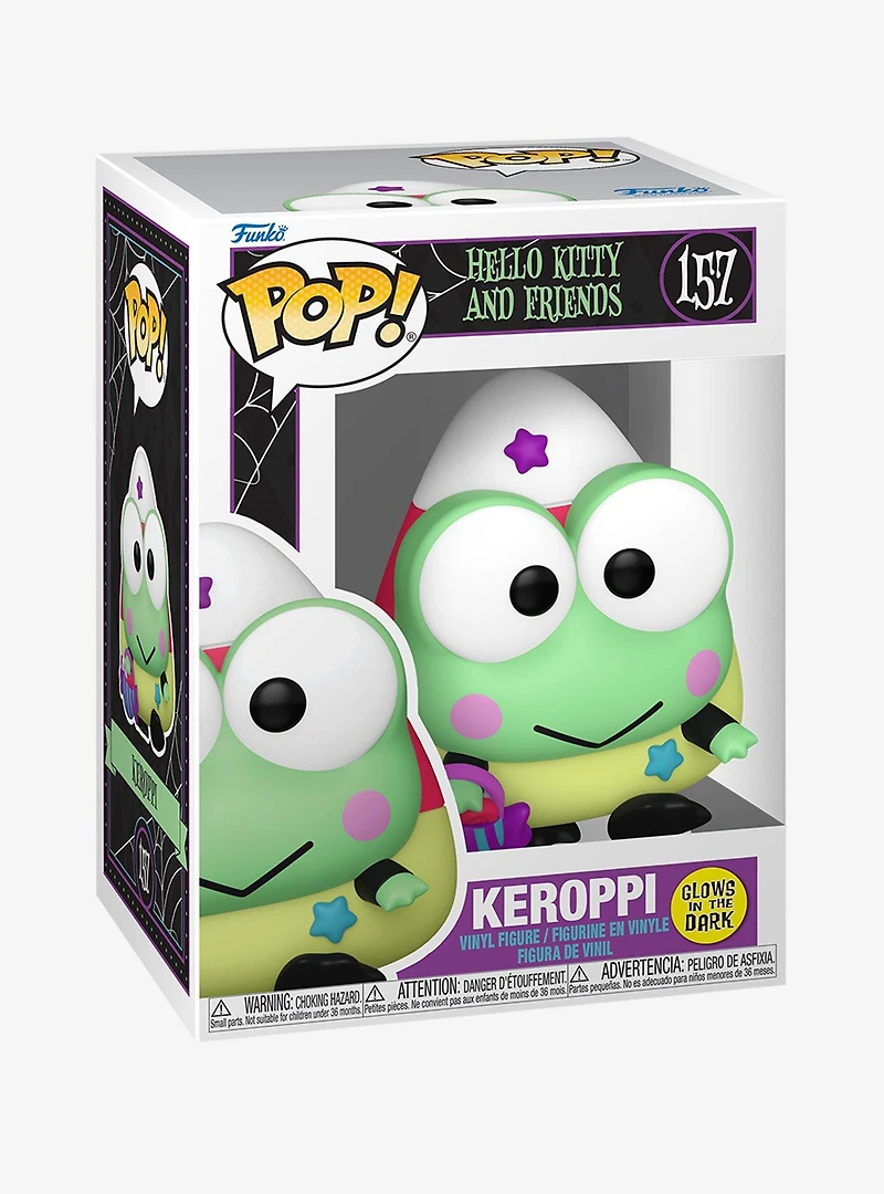 Funko Pop! Sanrio Hello Kitty and Friends Keroppi Glow-in-the-Dark Vinyl Figure