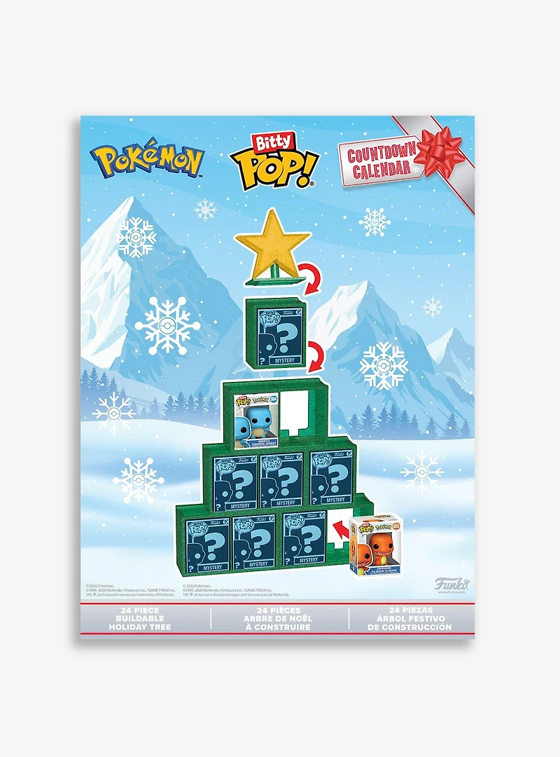 Funko Bitty Pop! Pokémon Countdown Calendar