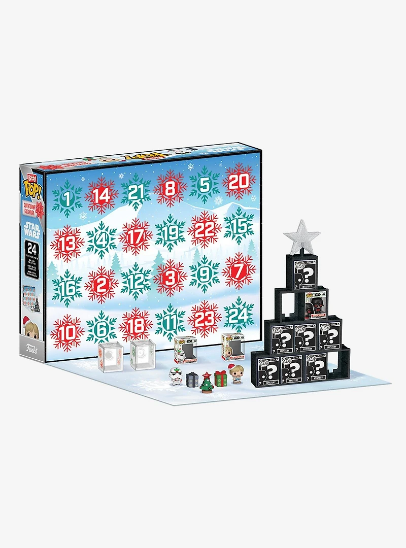 Funko Bitty Pop! Star Wars Holiday Countdown Calendar