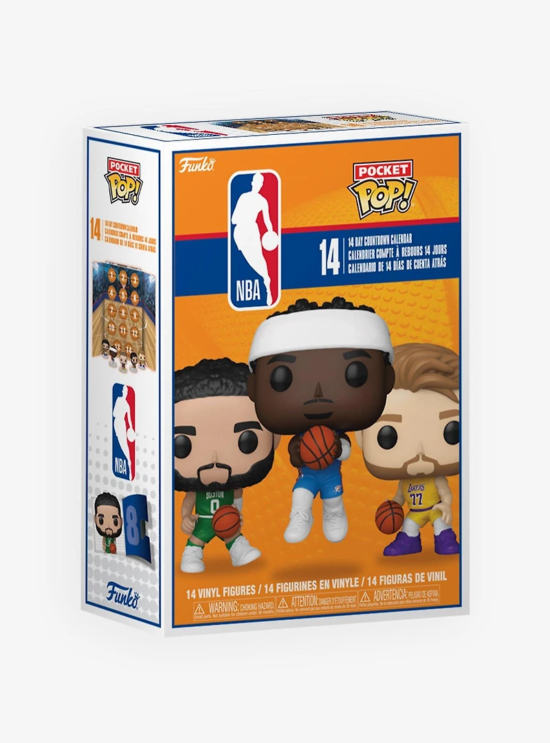 Funko Pocket Pop! NBA 14-Day Countdown Calendar