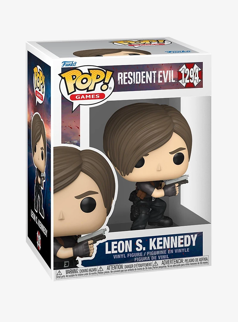 Funko Pop! Games Resident Evil Leon Kennedy Vinyl Figure