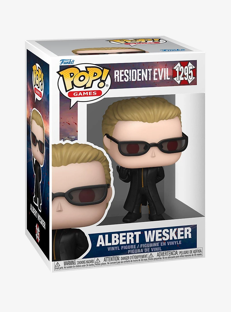 Funko Pop! Games Resident Evil Albert Wesker Vinyl Figure