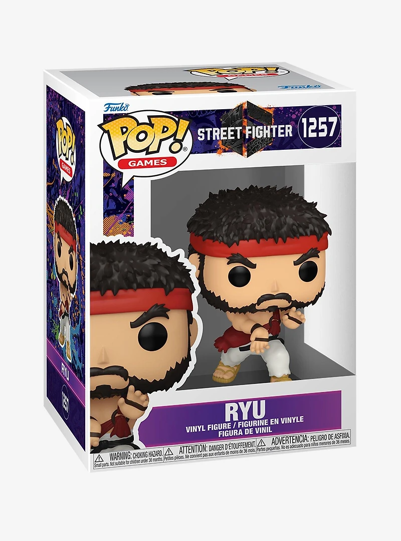 Funko Pop! Games Street Fighter Ryu Vinyl Figure