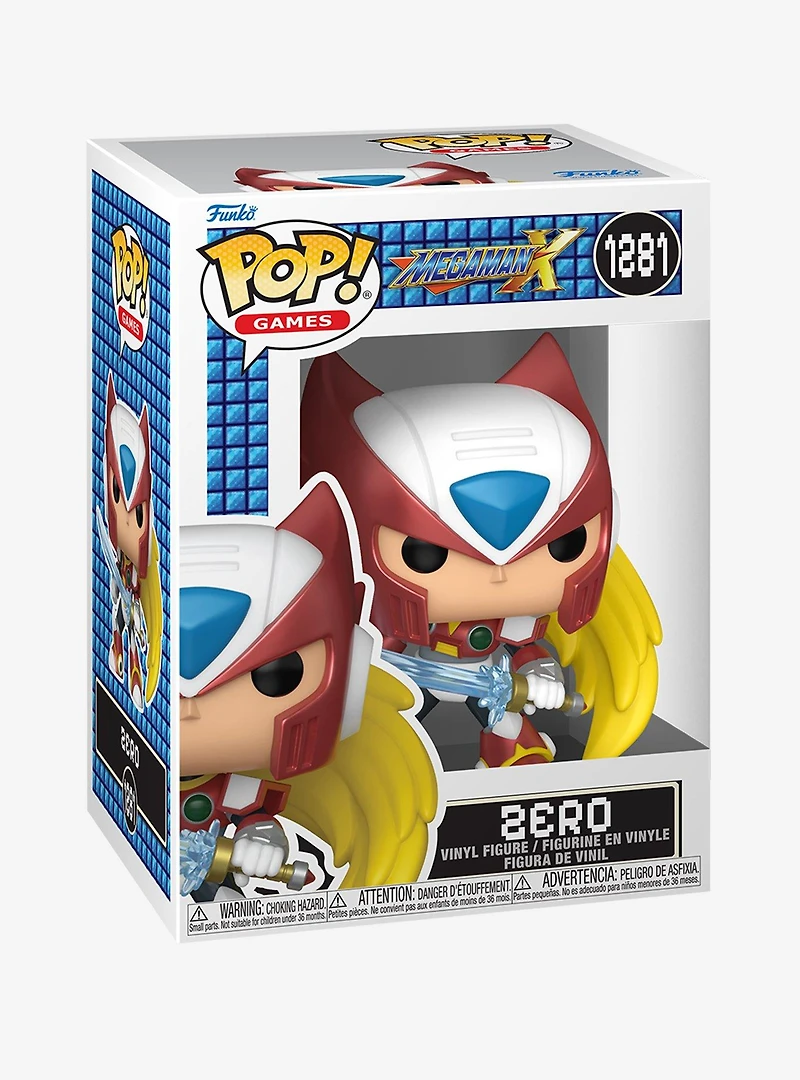 Funko Pop! Games Mega Man X Zero Vinyl Figure