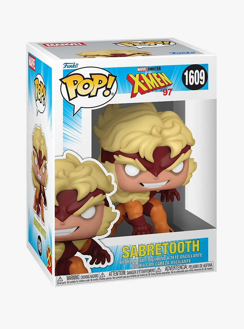 Funko Pop! Marvel X-Men '97 Sabretooth Vinyl Figure