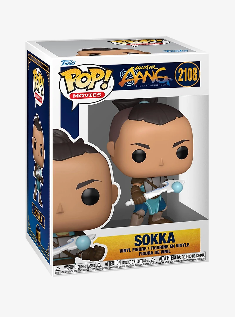 Funko Pop! Movies Avatar Aang: The Last Airbender Sokka Vinyl Figure