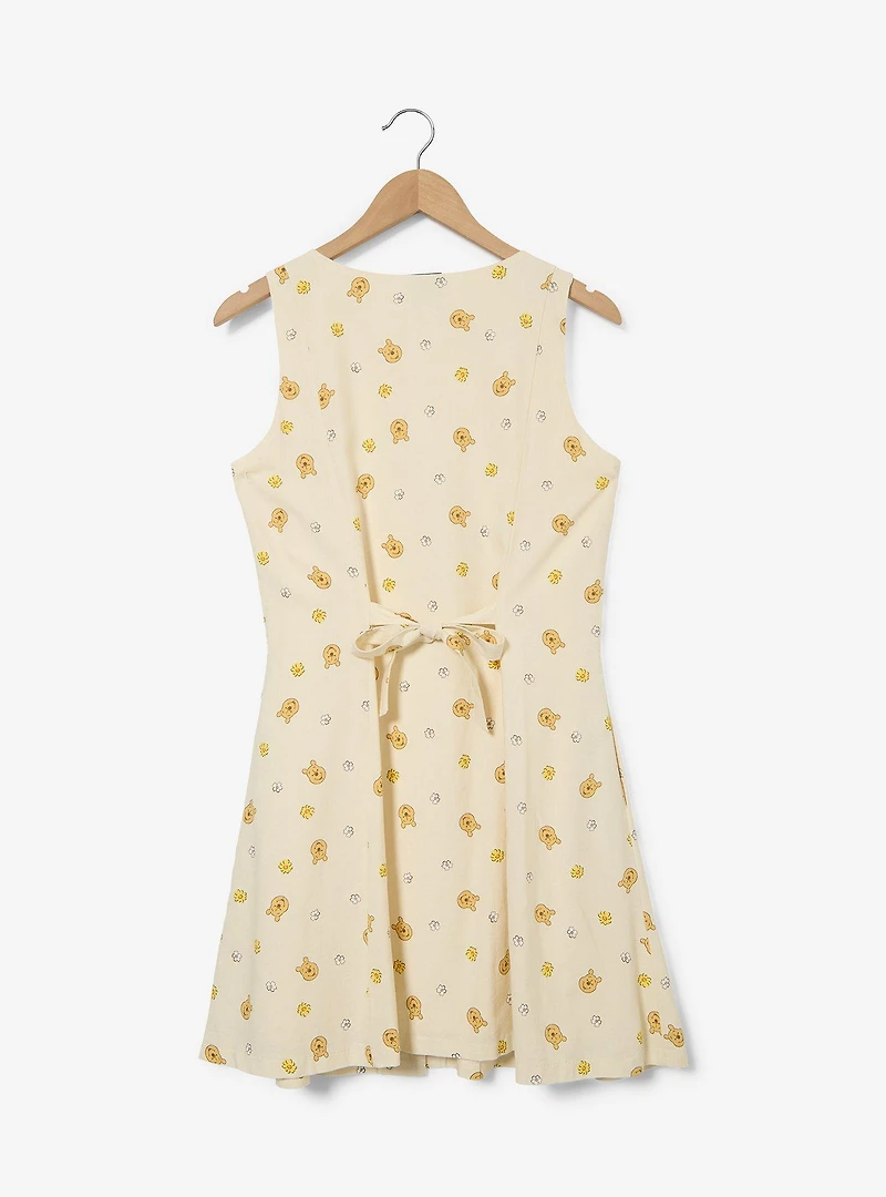 Disney Winnie the Pooh Allover Print Button-Up Tank Dress — BoxLunch Exclusive