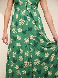 Disney Mickey Mouse Tropical Allover Print Maxi Dress - BoxLunch Exclusive