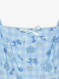 Disney Cinderella Gingham Plus Midi Dress — BoxLunch Exclusive