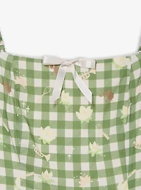 Disney the Princess and Frog Tiana Gingham Midi Dress — BoxLunch Exclusive