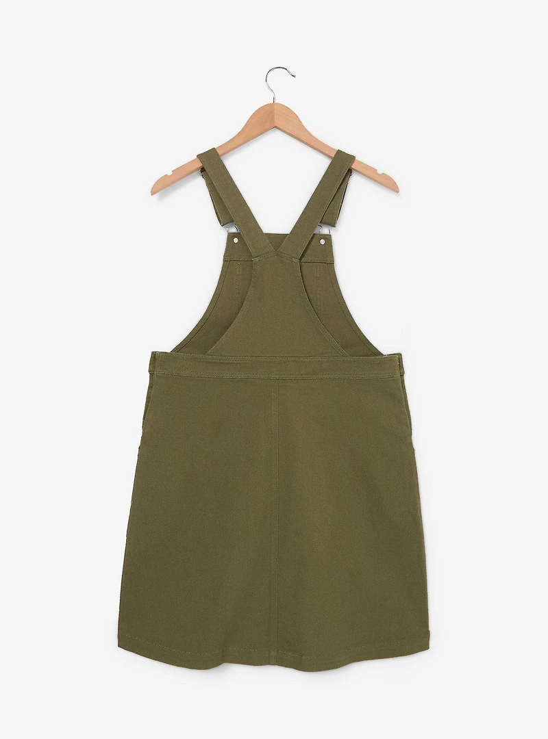 Jurassic Park Embroidered Patches Women's Overall Dress - BoxLunch Exclusive