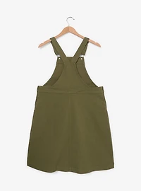 Jurassic Park Embroidered Patches Women's Plus Overall Dress - BoxLunch Exclusive