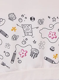 SpongeBob SquarePants DoodleBob Icons Embroidered Women's Crewneck - BoxLunch Exclusive
